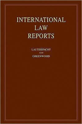 International Law Reports: Volume 138