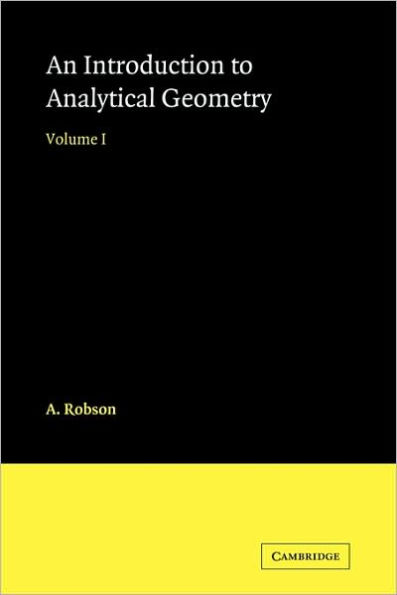 Introduction to Analytical Geometry