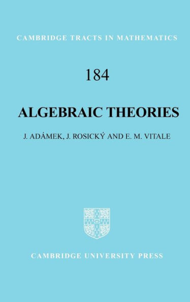 Algebraic Theories: A Categorical Introduction to General Algebra