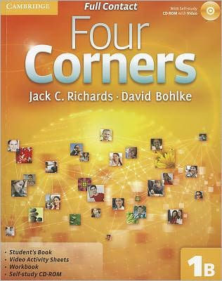 Four Corners Level 1 Full Contact B with Self-study CD-ROM