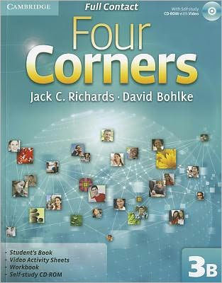 Four Corners Level 3 Full Contact B with Self-study CD-ROM