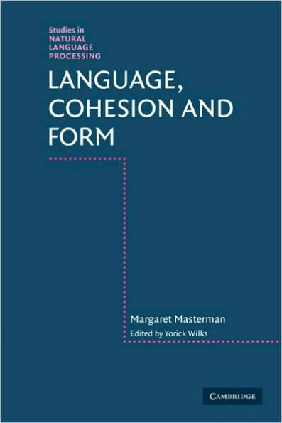 Language, Cohesion and Form