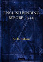 English Binding Before 1500