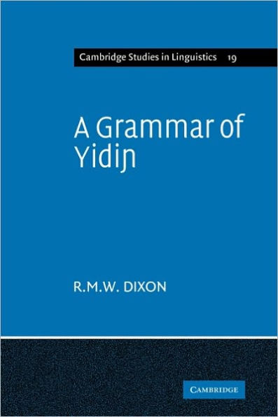 A Grammar of Yidin