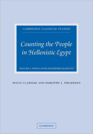 Title: Counting the People in Hellenistic Egypt 2 Volume Paperback Set, Author: Willy Clarysse