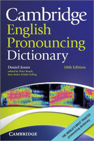 Title: Cambridge English Pronouncing Dictionary, Author: Daniel Jones