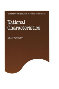 Title: National Characteristics, Author: Dean Peabody