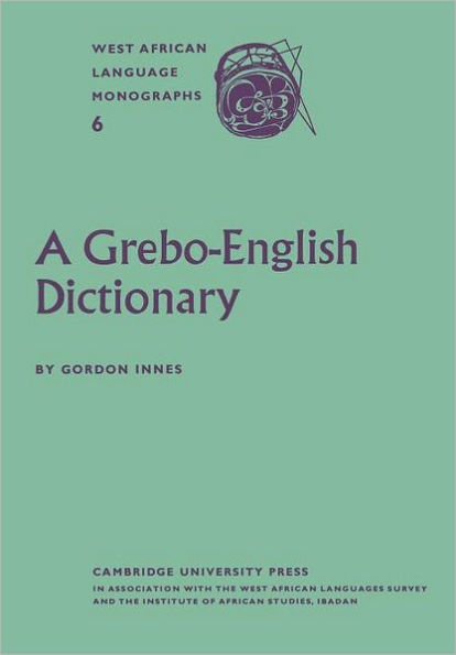 A Grebo-English Dictionary