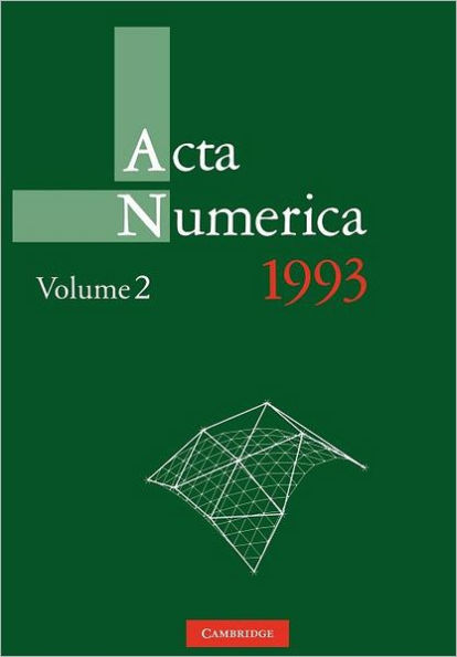 Acta Numerica 1993: Volume 2