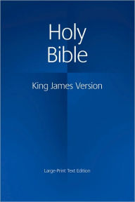Title: KJV Large Print Text Bible, KJ650:T, Author: Cambridge University Press