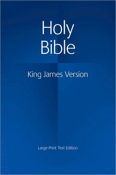 KJV Large Print Text Bible, KJ650:T