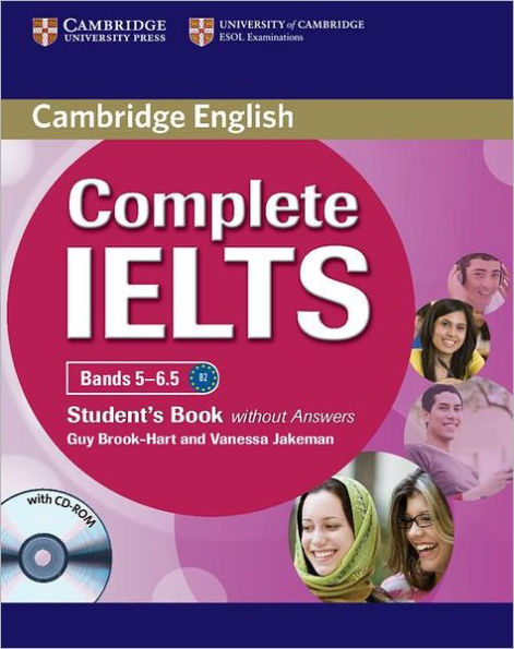 Complete IELTS Bands 5-6.5 Student's Book without Answers with CD-ROM