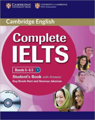 Title: Complete IELTS Bands 5-6.5 Students Pack Student's Book with Answers with CD-ROM and Class Audio CDs (2), Author: Guy Brook-Hart