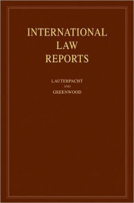 Title: International Law Reports, Author: Elihu Lauterpacht