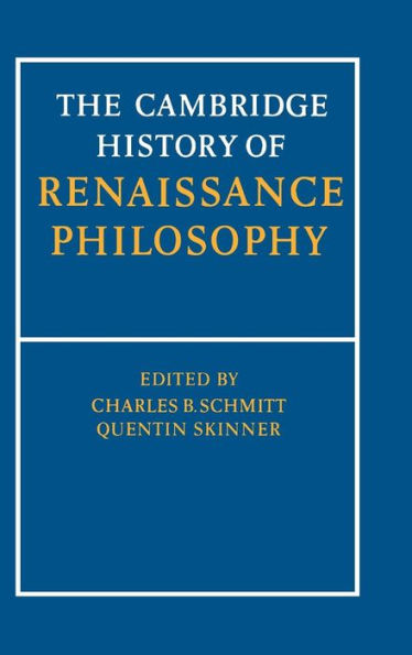 The Cambridge History of Renaissance Philosophy