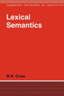 Lexical Semantics / Edition 1