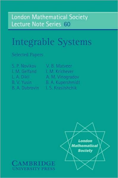 Integrable Systems