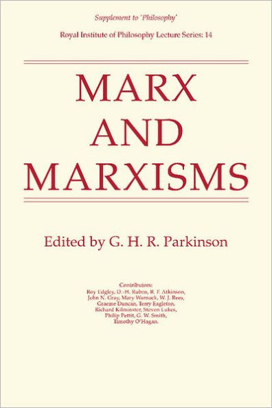 Marx and Marxisms