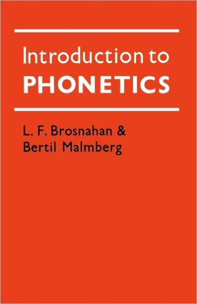 Introduction to Phonetics