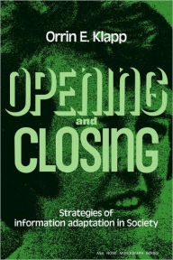 Title: Opening and Closing, Author: Klapp