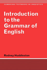 Title: Introduction to the Grammar of English, Author: Rodney Huddleston