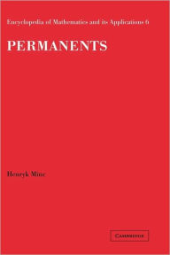 Title: Permanents, Author: Henryk Minc