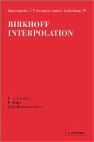 Title: Birkhoff Interpolation, Author: G. G. Lorentz