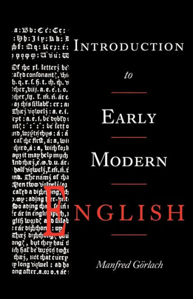 Introduction to Early Modern English / Edition 1