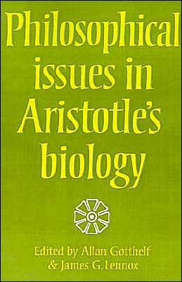 Philosophical Issues in Aristotle's Biology