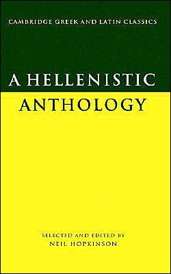 A Hellenistic Anthology / Edition 1