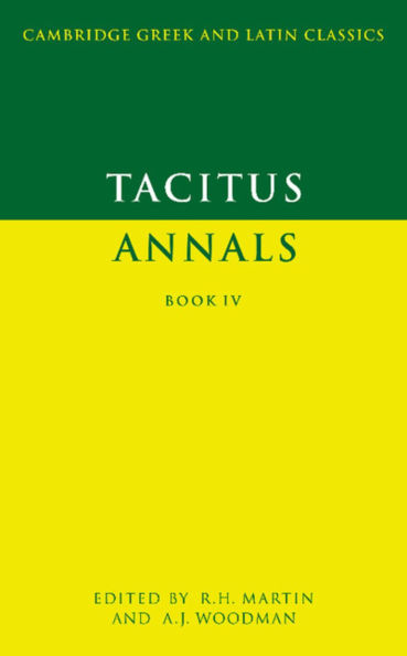 Tacitus: Annals Book IV / Edition 1