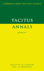 Tacitus: Annals Book IV / Edition 1
