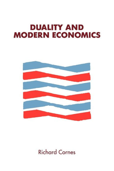 Duality and Modern Economics / Edition 1