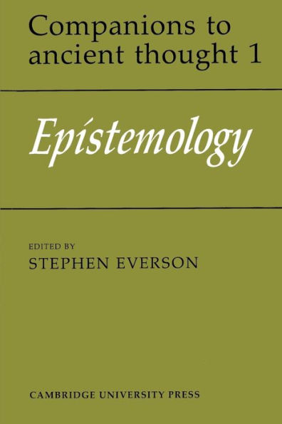 Epistemology / Edition 3