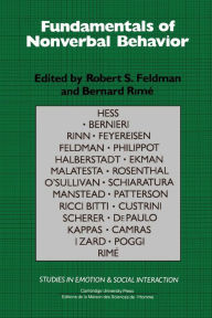Title: Fundamentals of Nonverbal Behavior, Author: Robert Stephen Feldman