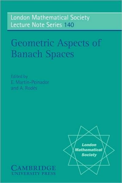 Geometric Aspects of Banach Spaces: Essays in Honour of Antonio Plans