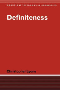 Title: Definiteness, Author: Christopher Lyons