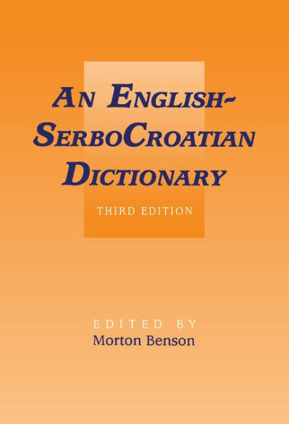 English-SerboCroatian Dictionary / Edition 3