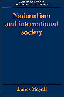 Nationalism and International Society