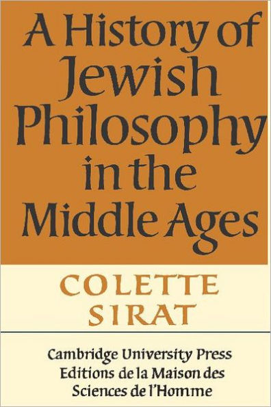 A History of Jewish Philosophy in the Middle Ages / Edition 1