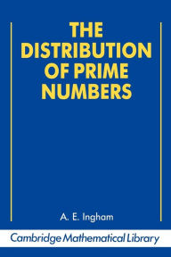 Title: The Distribution of Prime Numbers, Author: A. E. Ingham