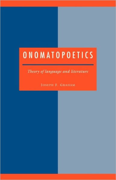 Onomatopoetics: Theory of Language and Literature