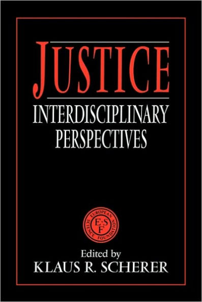 Justice: Interdisciplinary Perspectives