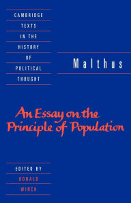 Title: Malthus: 'An Essay on the Principle of Population' / Edition 1, Author: T. R. Malthus