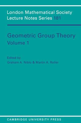 Geometric Group Theory: Volume 1