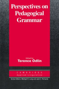 Title: Perspectives on Pedagogical Grammar, Author: Terence Odlin