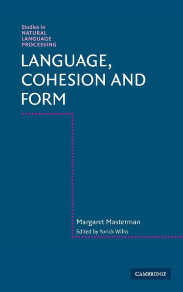 Language, Cohesion and Form