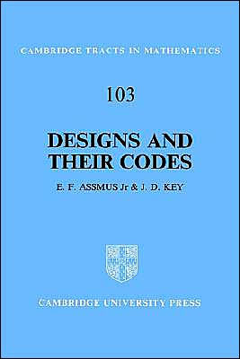 Designs and their Codes / Edition 1