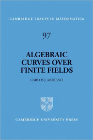Title: Algebraic Curves over Finite Fields, Author: Carlos Moreno