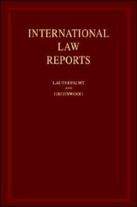 Title: International Law Reports, Author: E. Lauterpacht